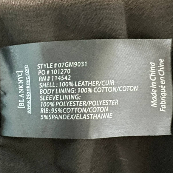 Blank NYC Men's Suede Bomber Jacket Size XL - Picture 12 of 13